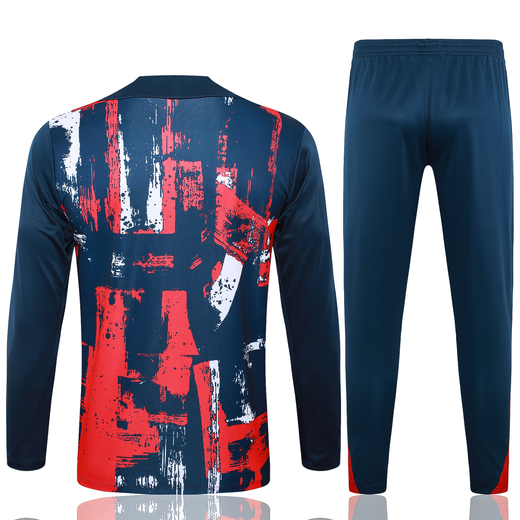 24/25 Paris Saint-Germain Half-Zip Tracksuit (Adult Kit)