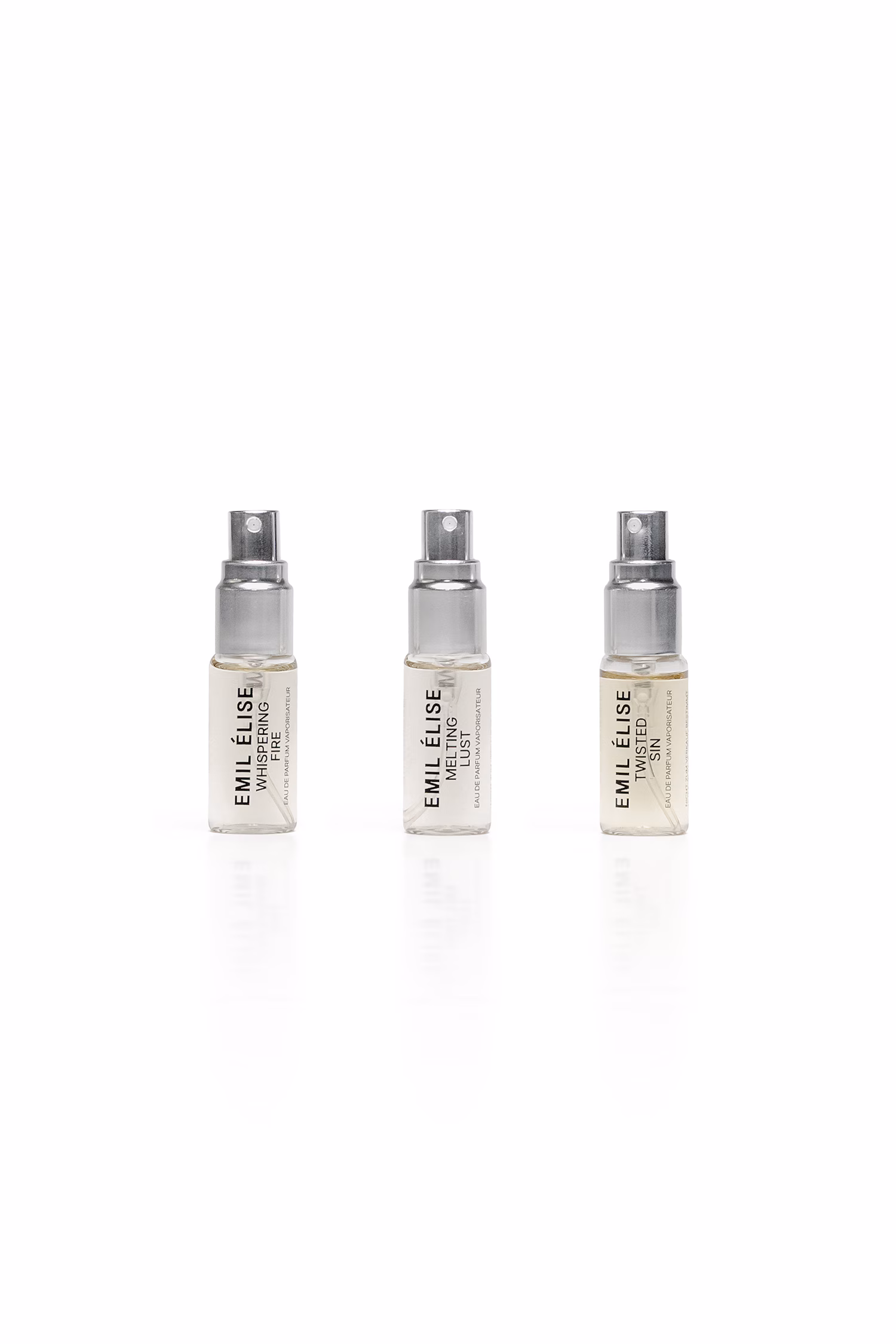 EMIL ÉLISE 3 EXKLUSIVE TRAVEL SIZES THREESOME SET