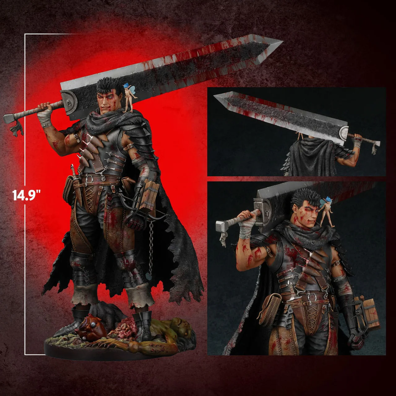 Berserk - Guts | 1:6 Resin Statue | by Gecco Studio