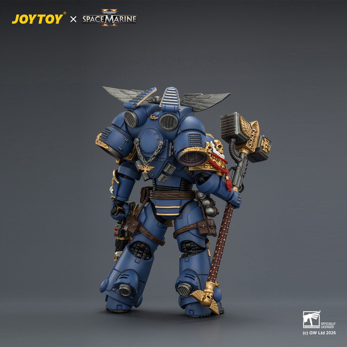 JOYTOY JT04421 Warhammer 40k 1: 18 Ultramarines Assault Intercessor - JOYTOY WORLD