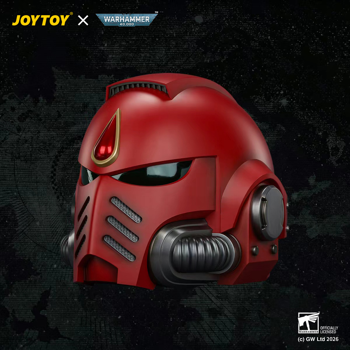 JOYTOY Warhammer 40K 1:1 Blood Angels MkX Helmet - JOYTOY WORLD