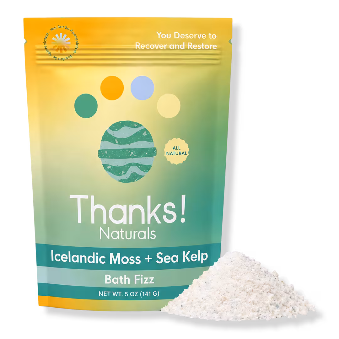 Thanks! Naturals  Icelandic Moss + Sea Kelp Bath Fizz
