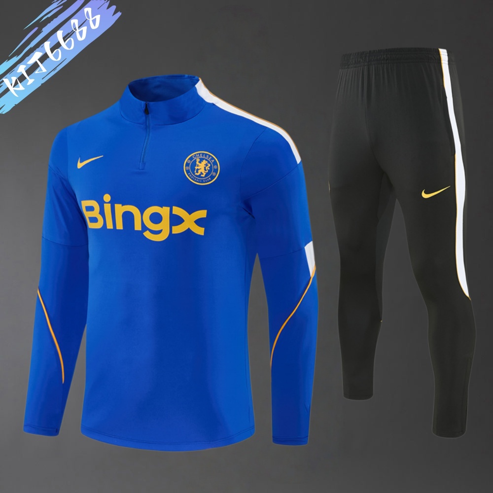 2026/2027 Chelsea Half Pull Training Suit (Adult and Children's Set)