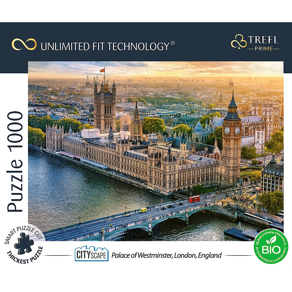 Puzzle Prime 1000 El. Palace Of Westminster, London, England