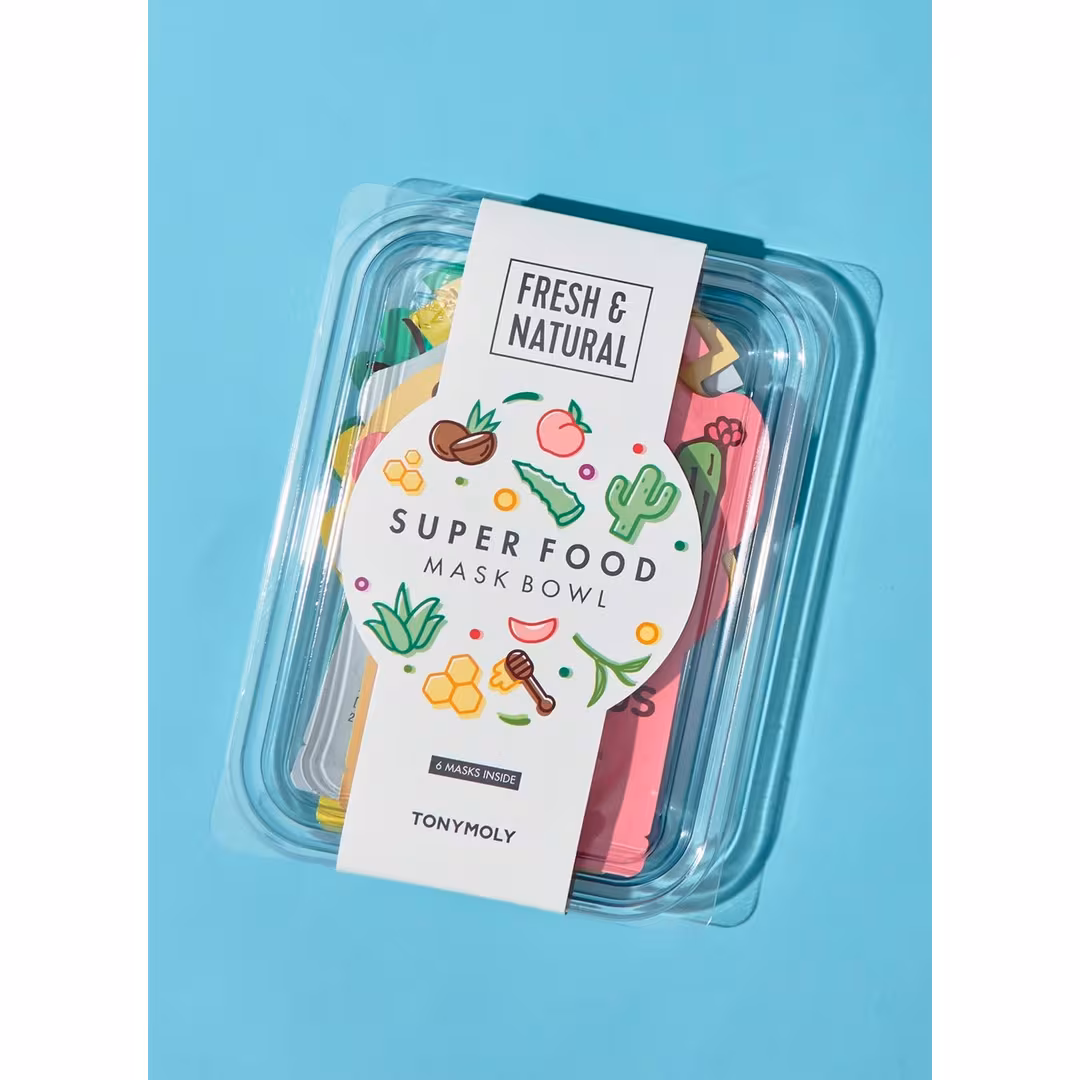 TONYMOLY  Super Food Bowl Sheet Mask Set