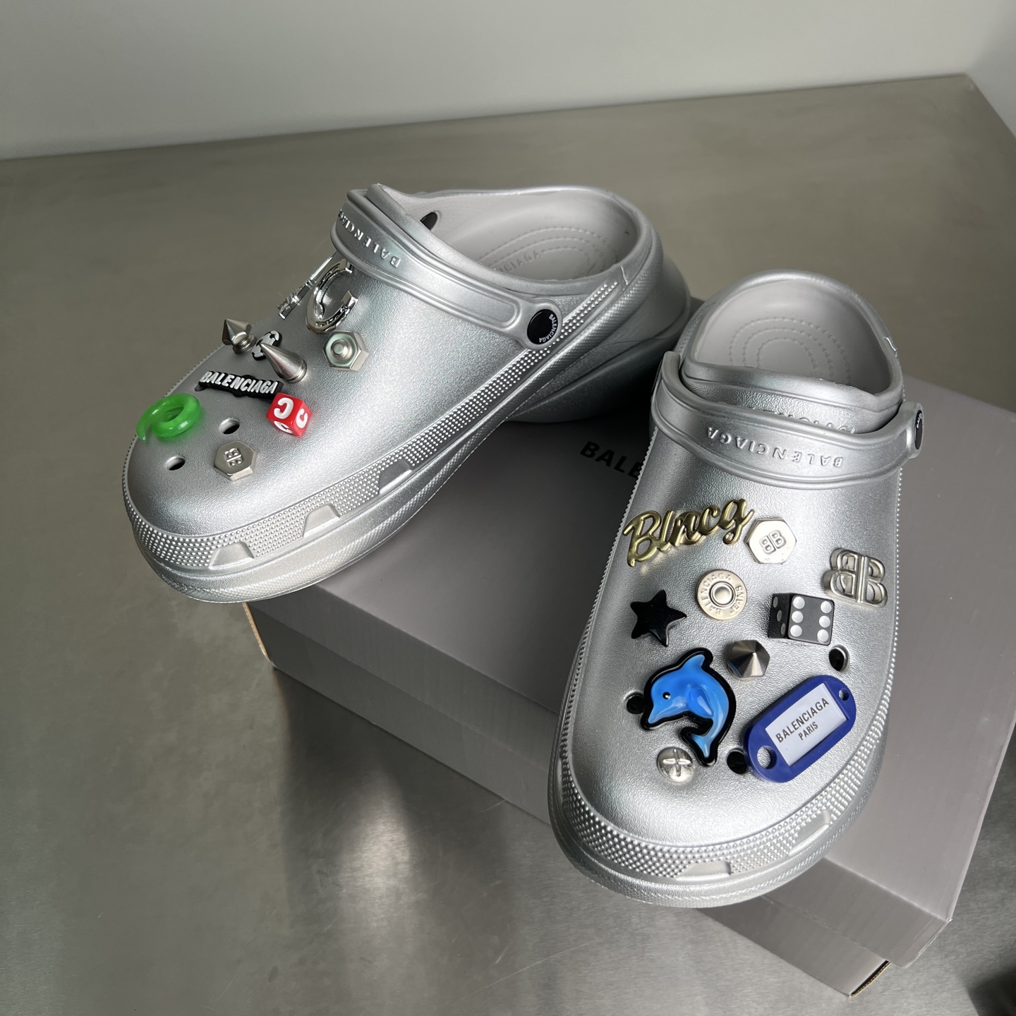 Balenciaga Jibbitz Holes Shoes