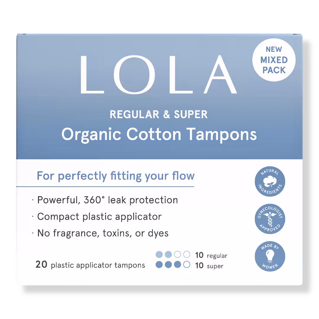 LOLA  Assorted Organic Cotton Tampons