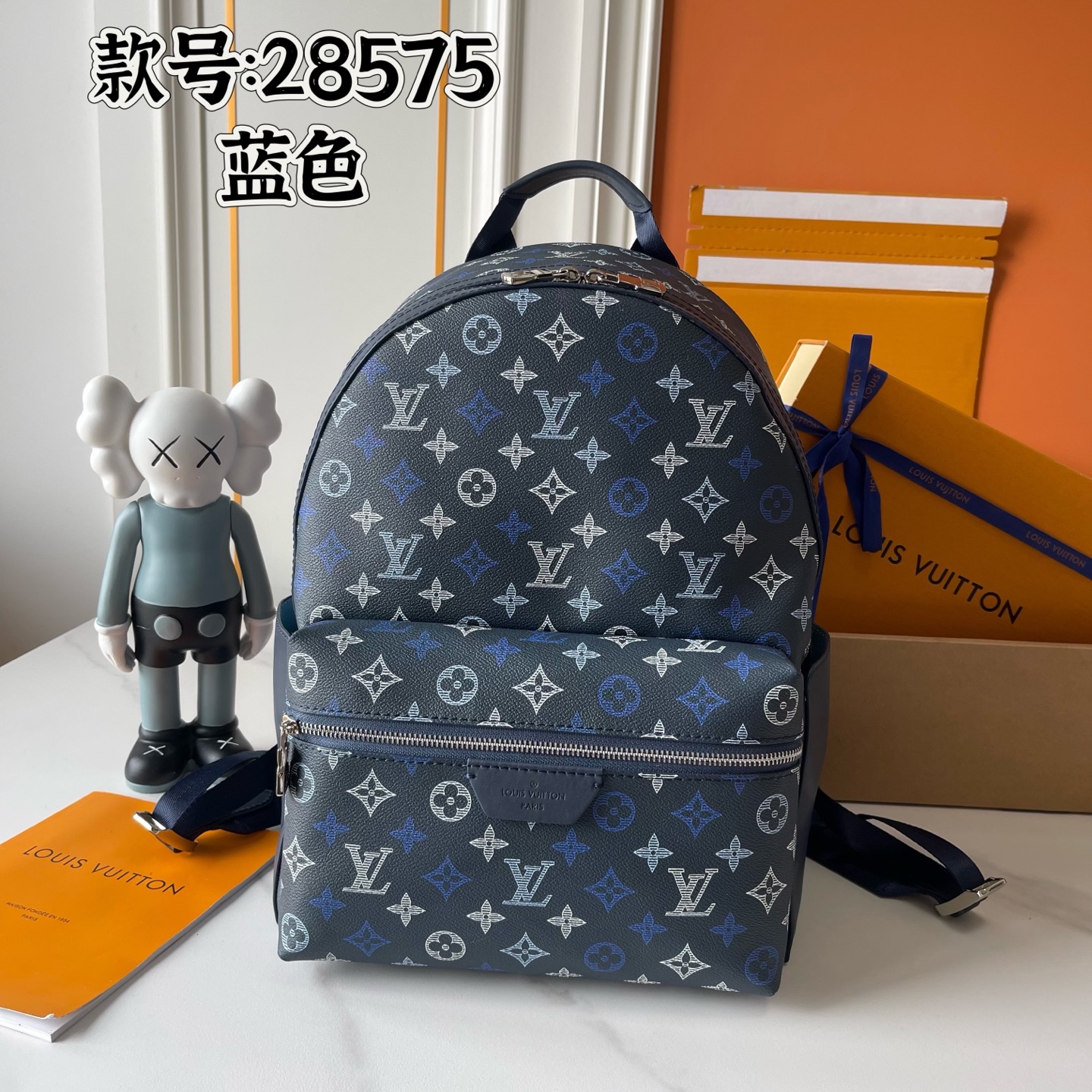 Progressive presbyopia double zipper backpack