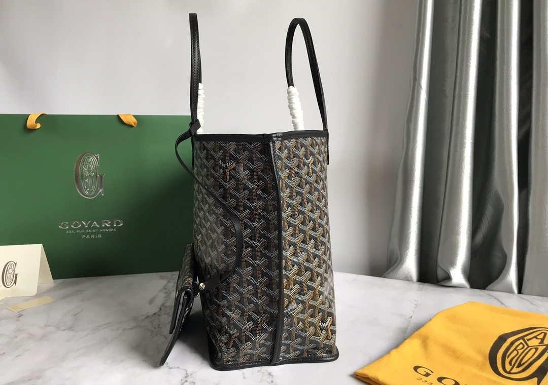 Replica Goyard GMLTY01CL03P Saint Louis GM Bag Brown with Blacck