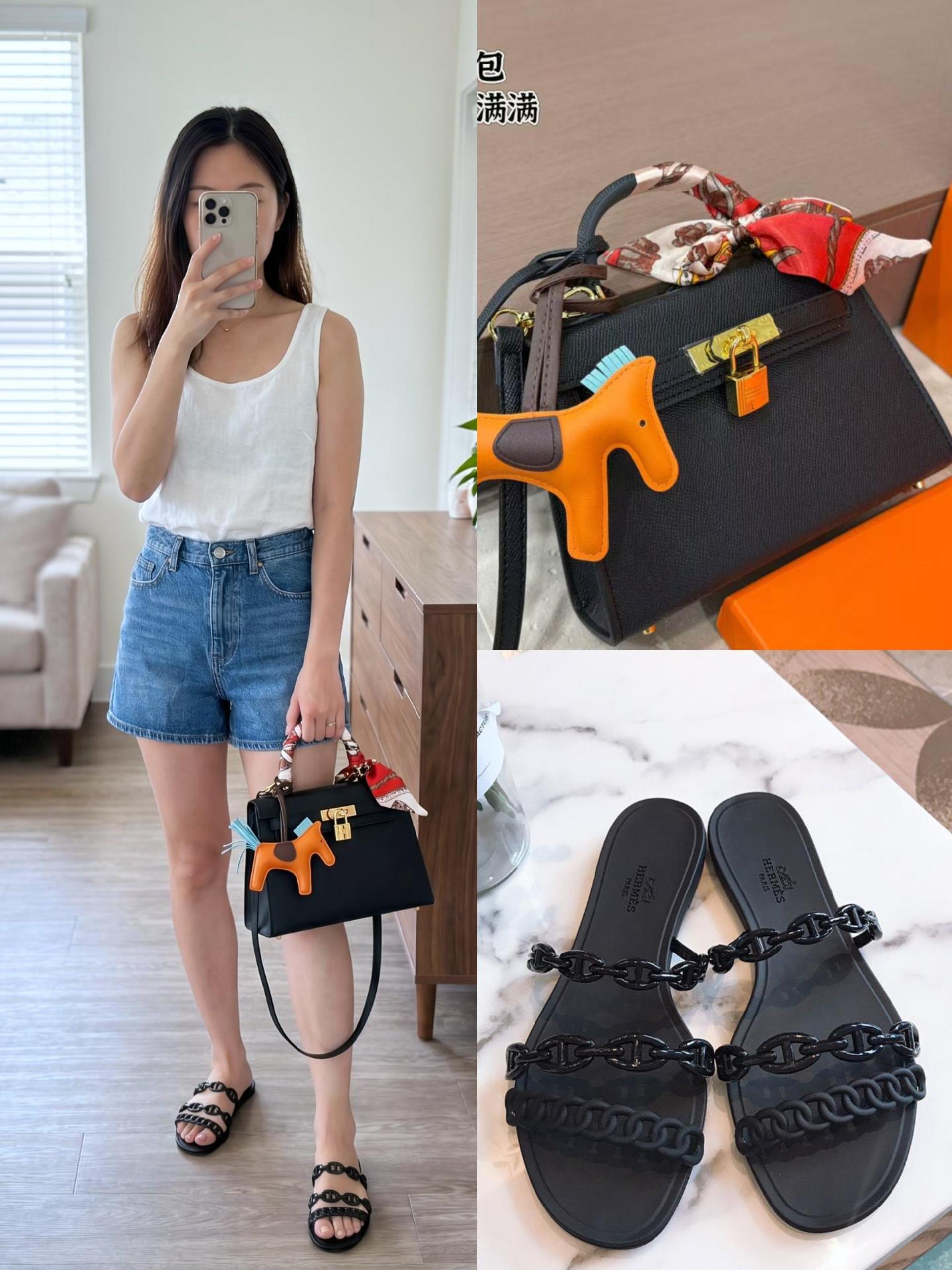Hermès Shoes & Bag Set