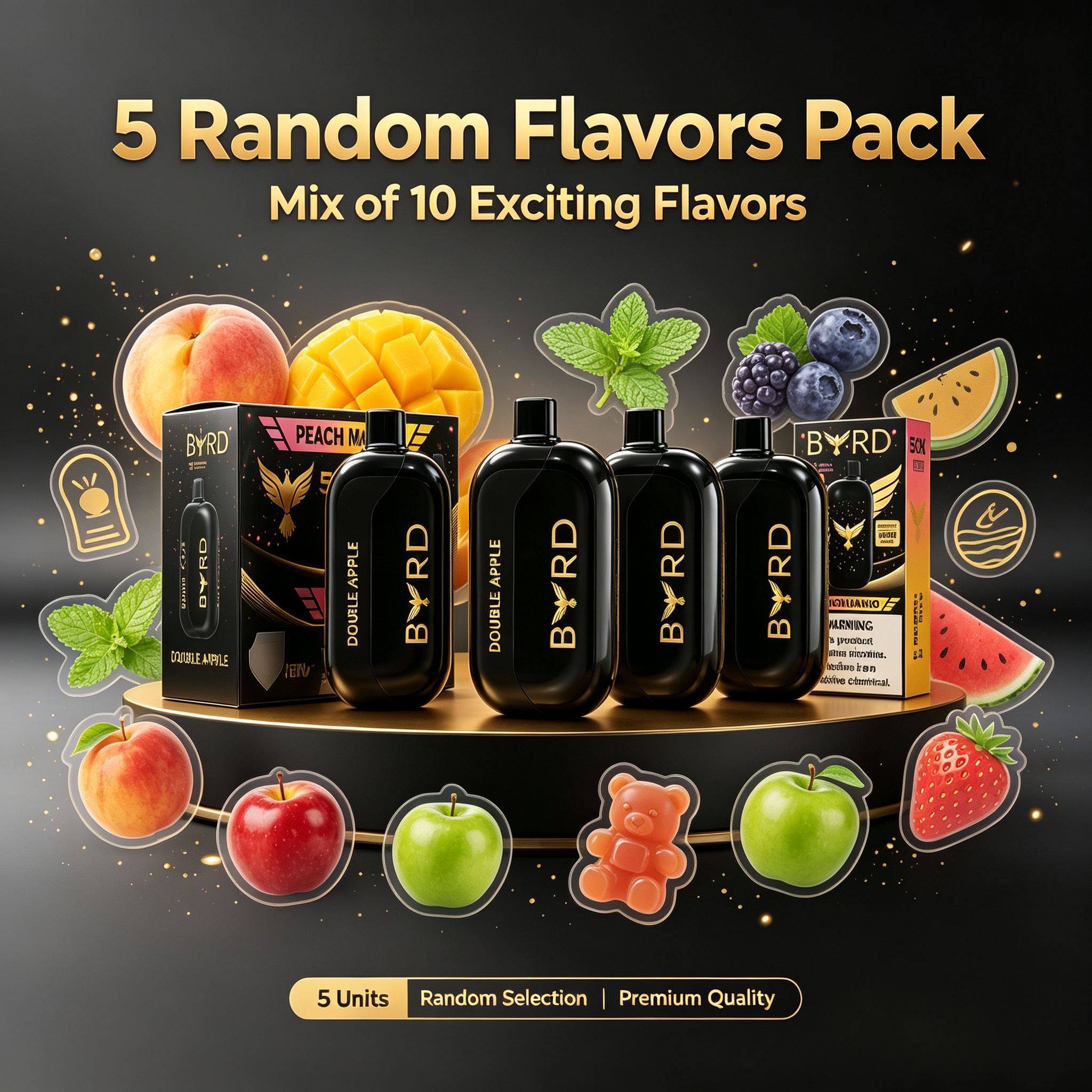 🦅5 Random Flavors Pack