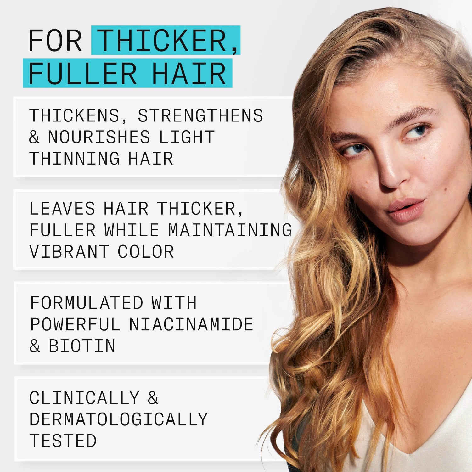 Scalp + Hair - Haarpflege für naturbelassenes, sichtbar dünner werdendes Haar