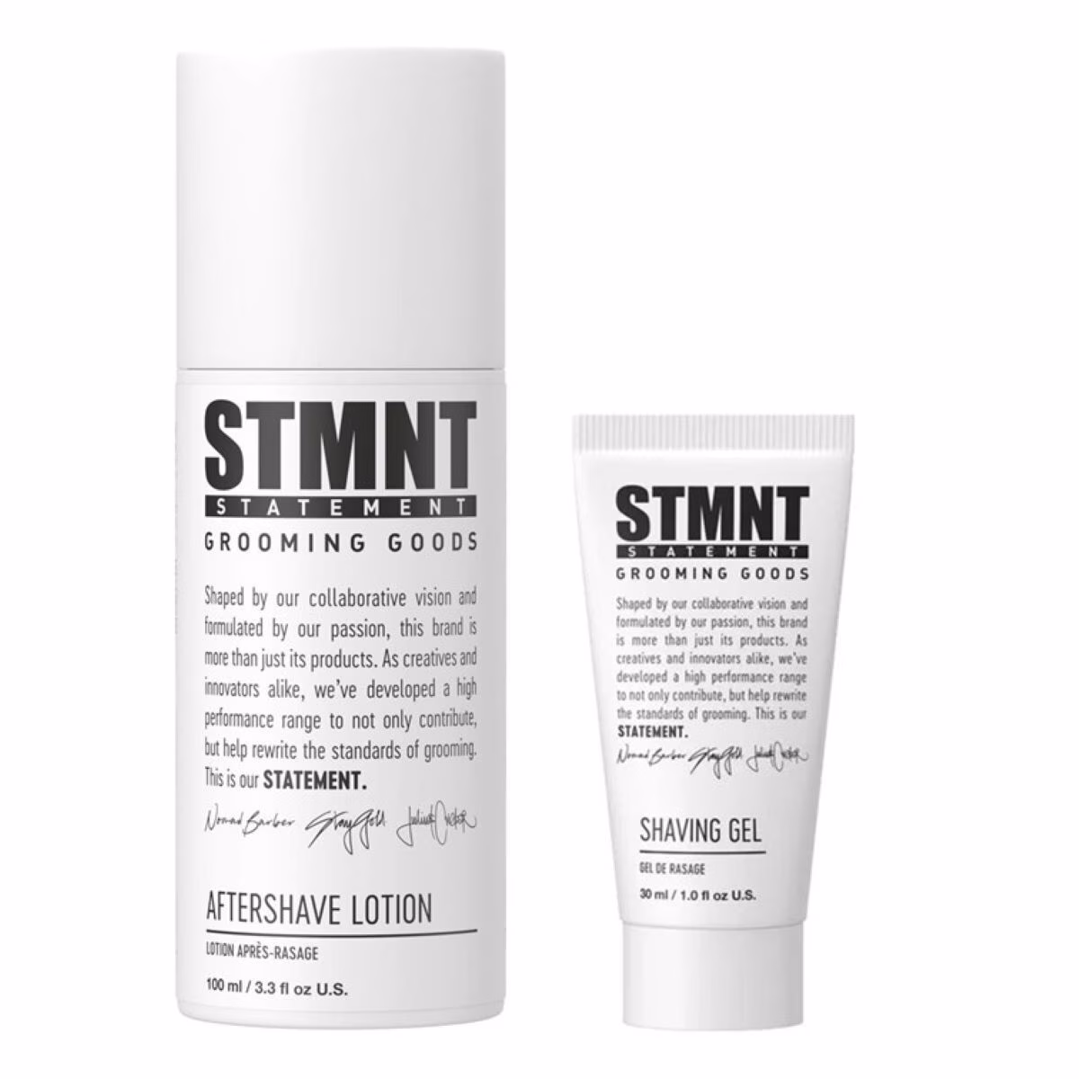 Grooming Goods Aftershave Lotion + Mini Shaving Gel