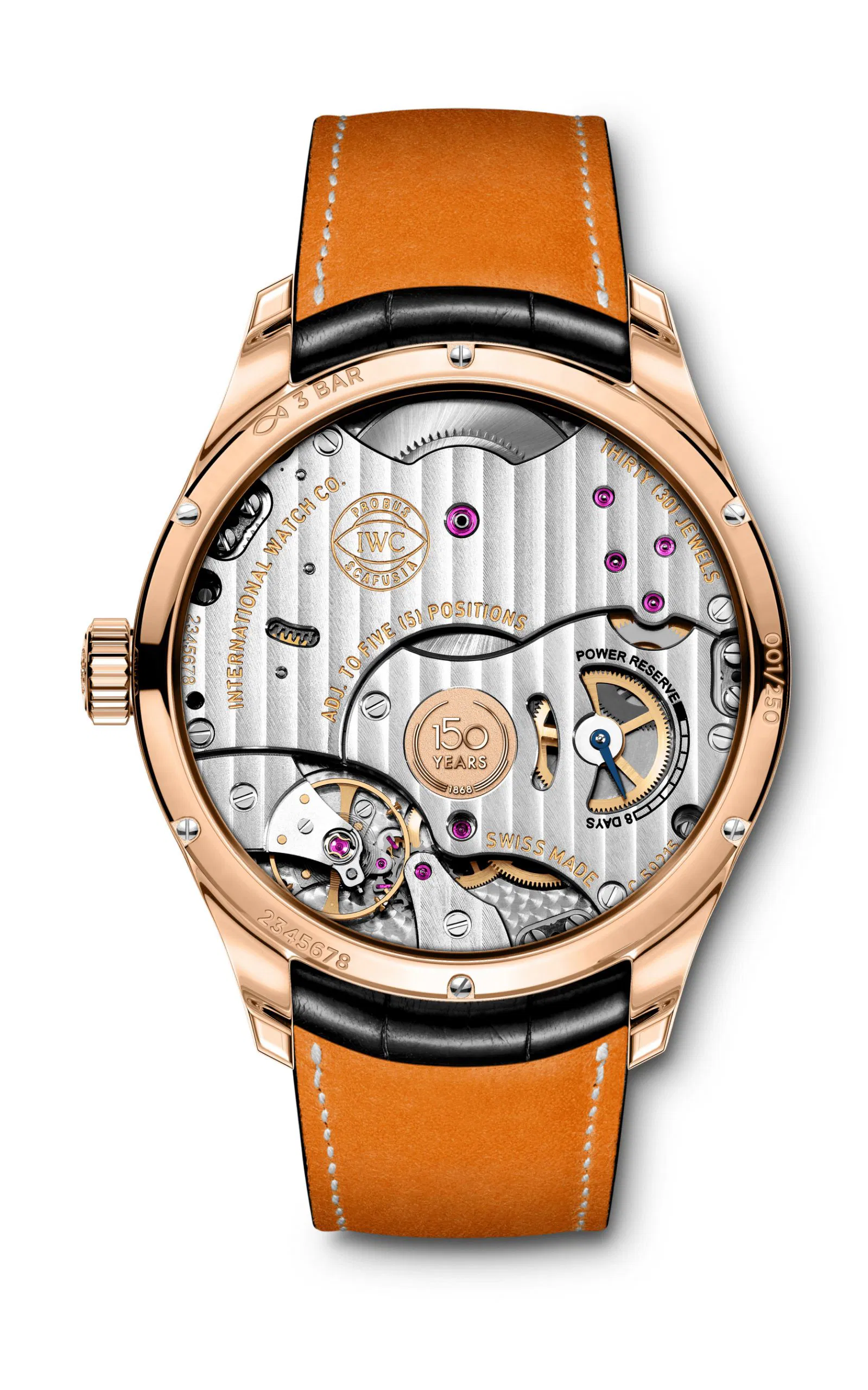 IWC Portugieser hand wound eight days edition 150 years iw510211