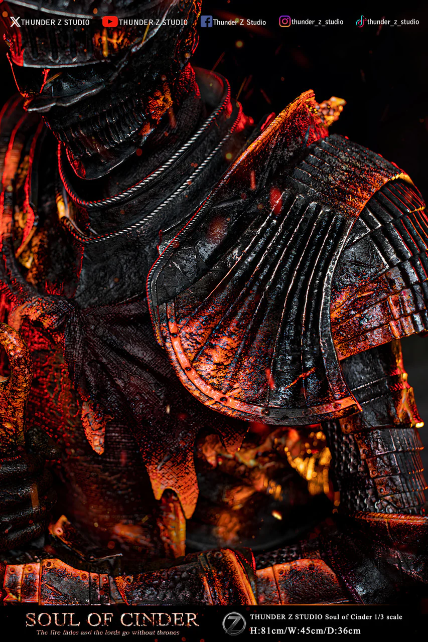 Dark Souls - Soul of Cinder | 1:3 Resin Statue | by Thunder Z Studio