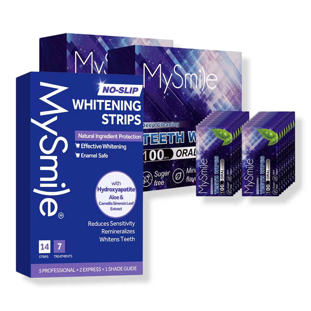 MySmile  No-Slip Hydroxyapatite-Infuse Teeth Whitening Strips