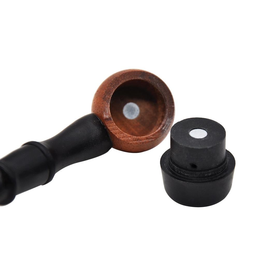 Ebony Wooden Sherlock Pipe