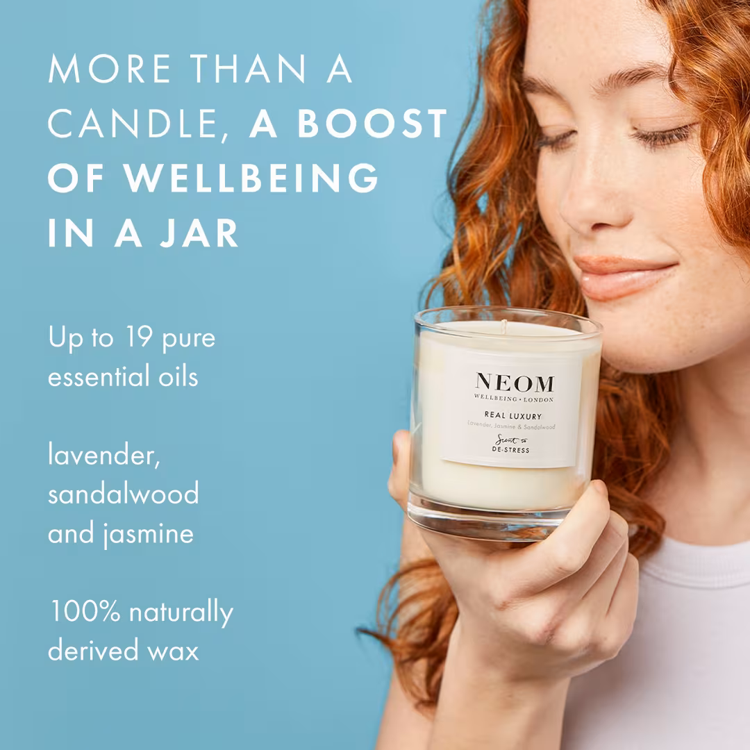NEOM Wellbeing  Real Luxury Calming Scented Candle
