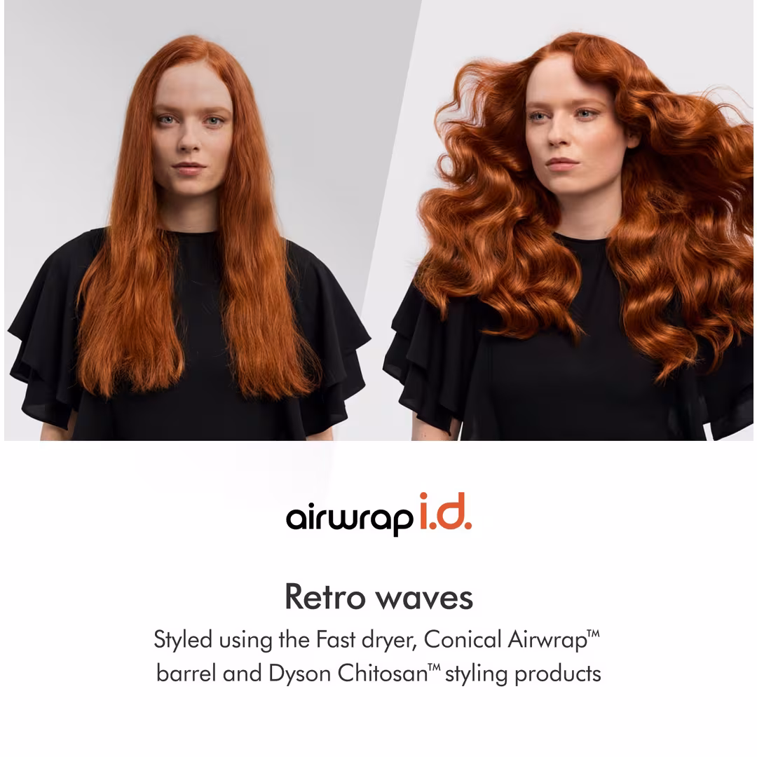 Dyson  Limited Edition Airwrap i.d. Multi-styler and Dryer Straight+Wavy in Plum and Copper
