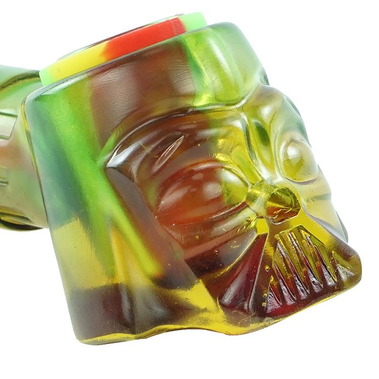 Samurai Resin Silicone Pot Pipe