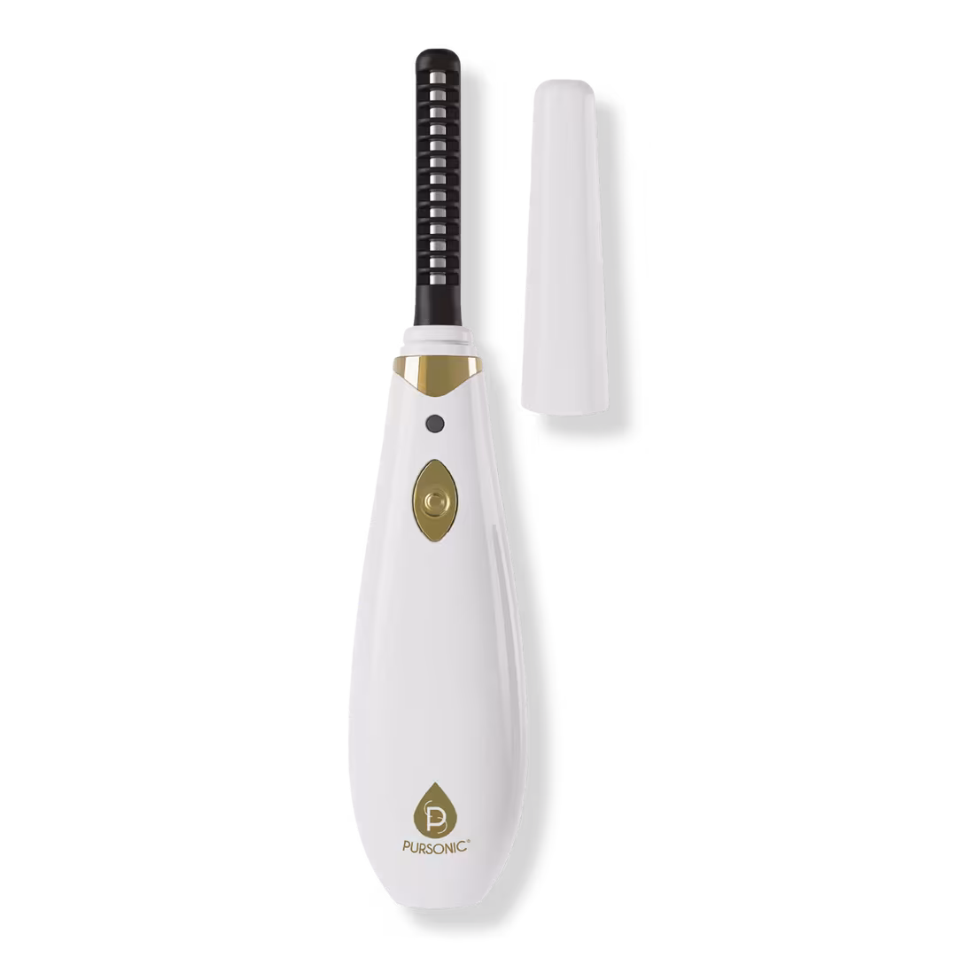 PURSONIC  Rechargeable Heated Eyelash Curler with Comb