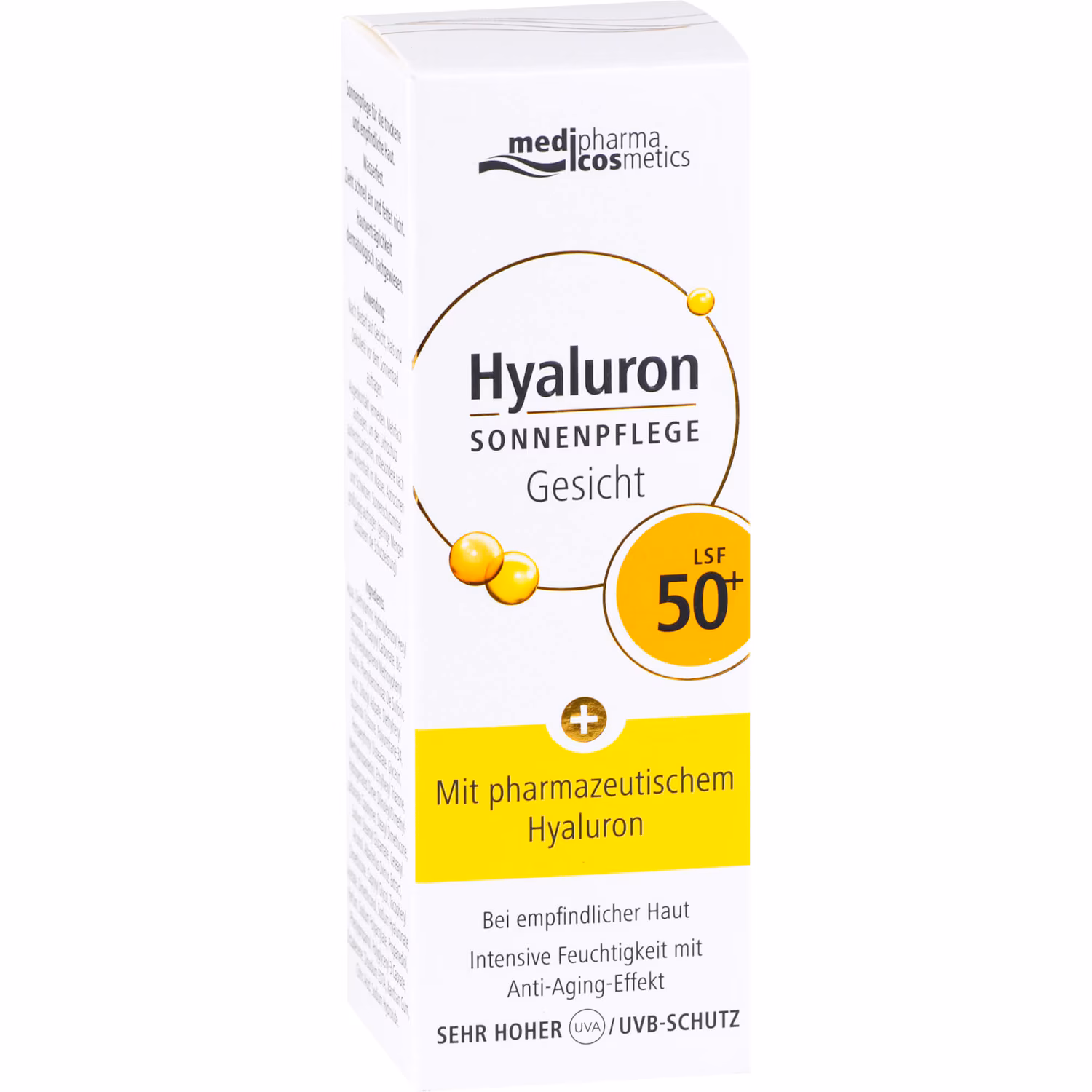 Hyaluron Sonnenpflege Gesicht LSF 50+