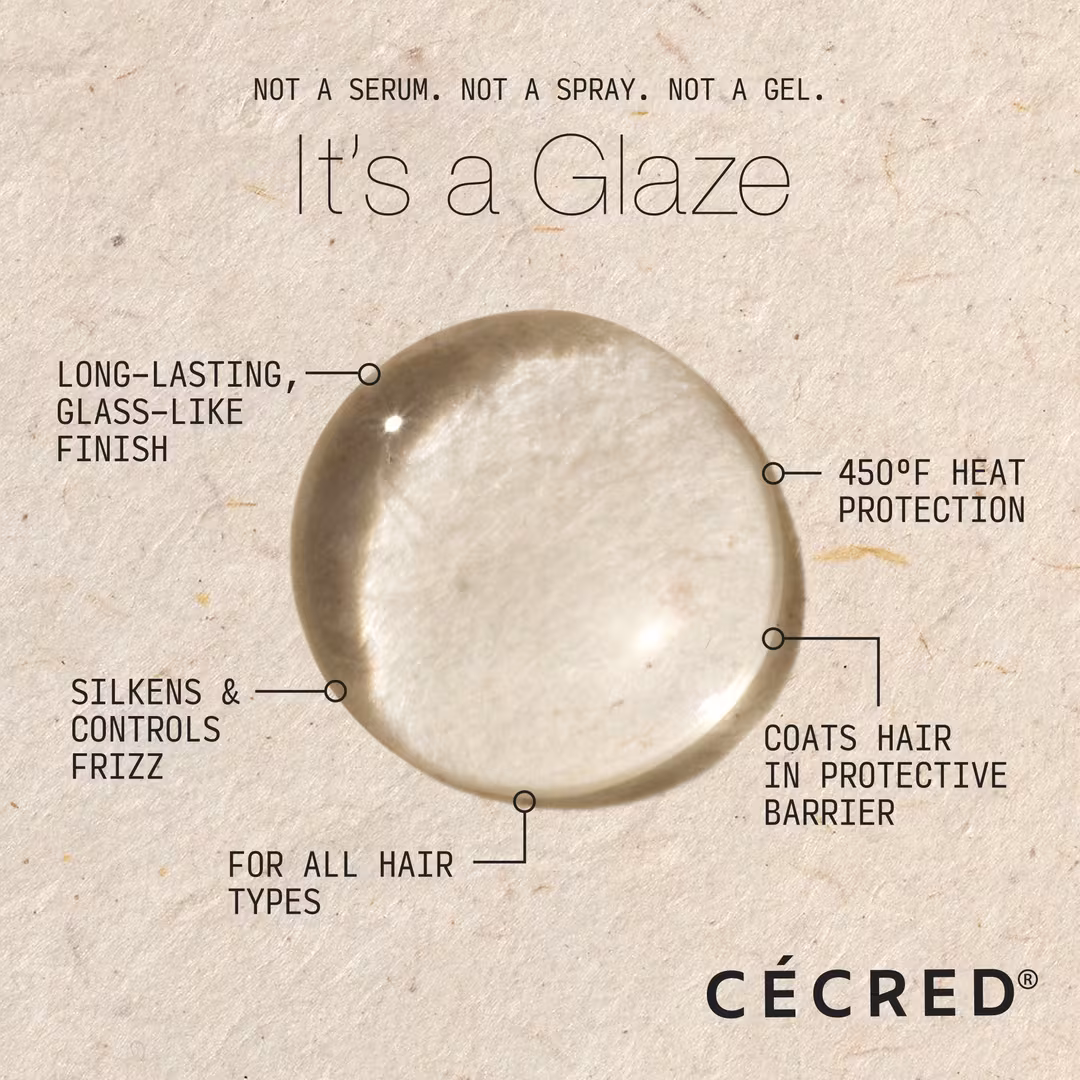 CÉCRED  Heat Activated Silk Glaze