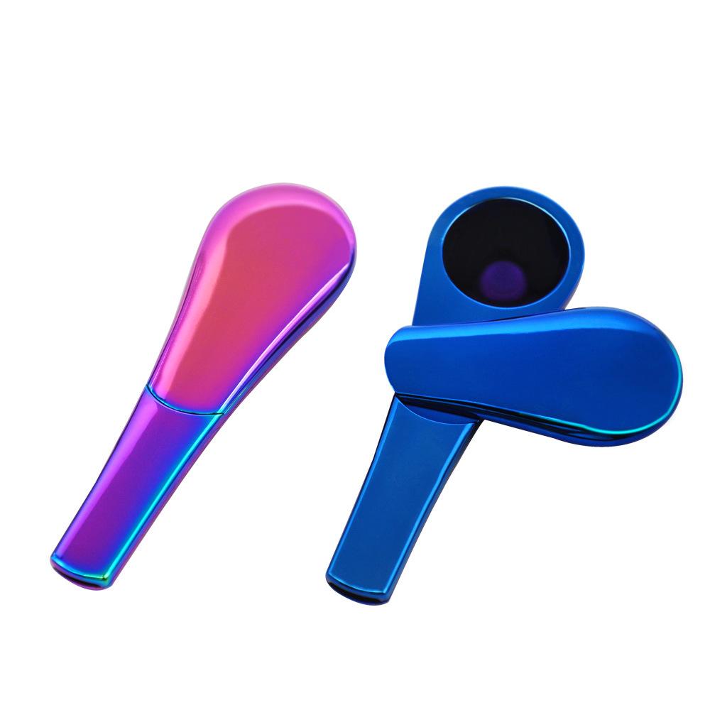 Metal Soup Spoon Tobacco Pipe