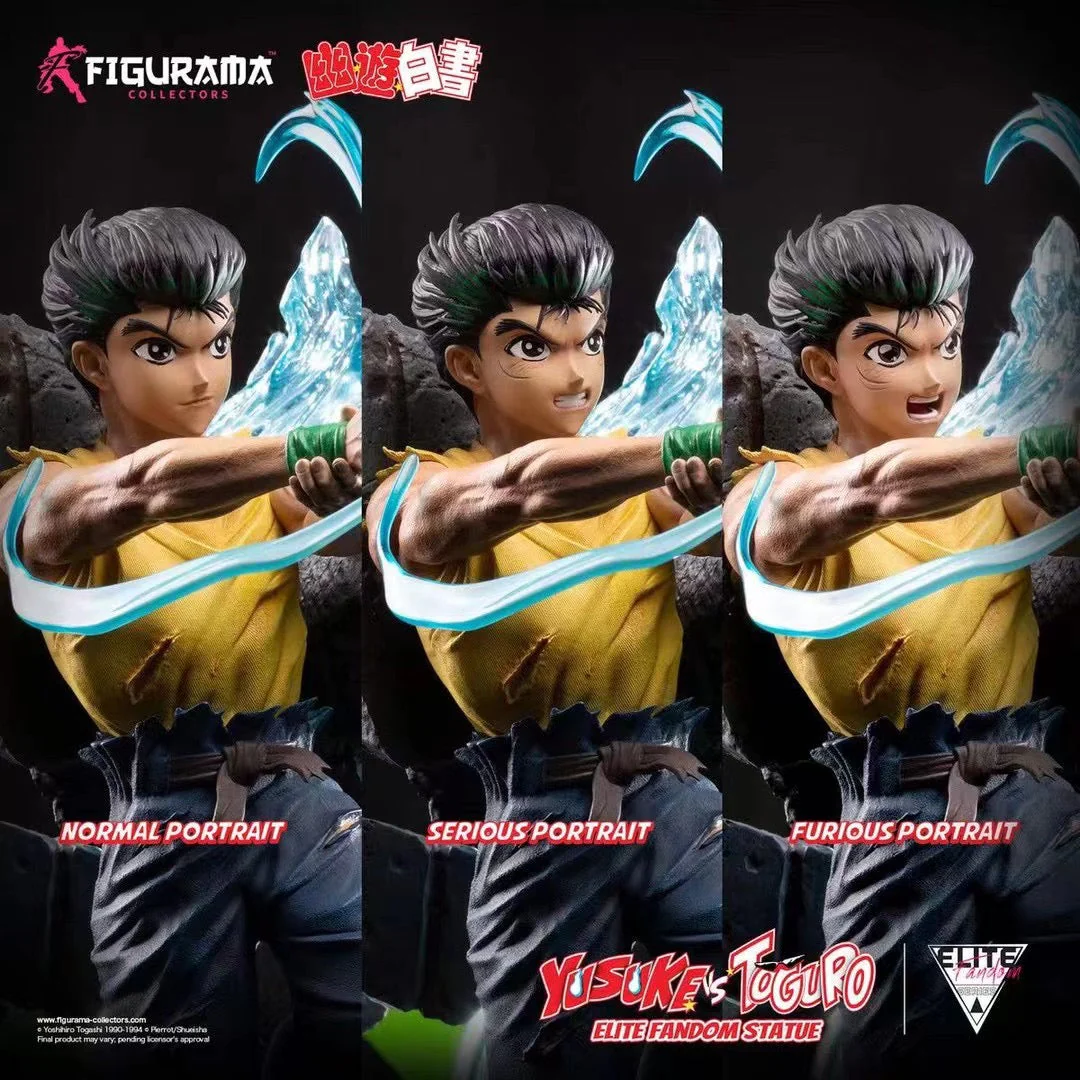 Figurama Studio - Licensed YuYu Hakusho Yusuke Urameshi VS Younger Toguro | 版权 幽游白书 浦饭幽助 VS 户愚吕