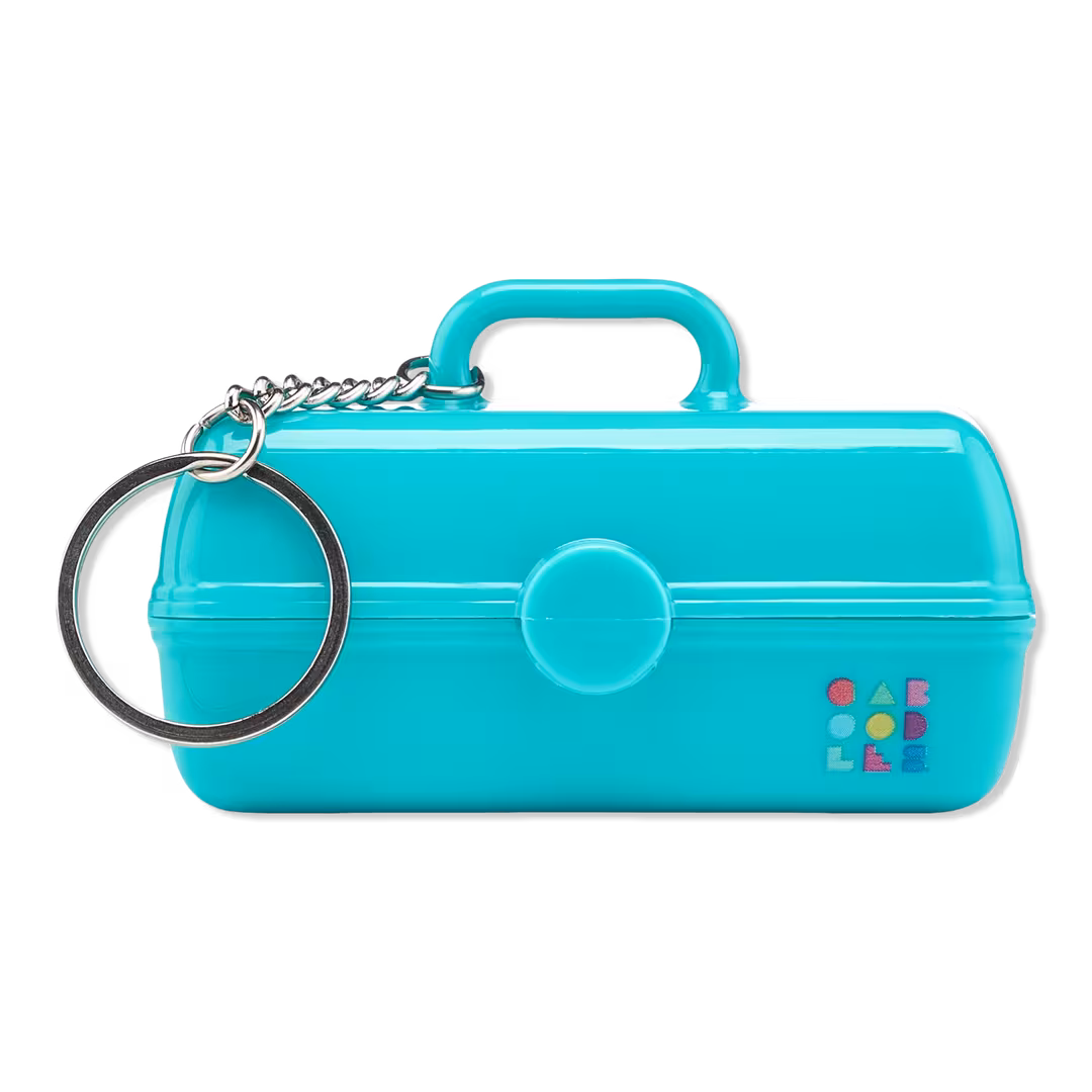 Caboodles  Mini On-The-Go Girl Keychain with Lip Gloss