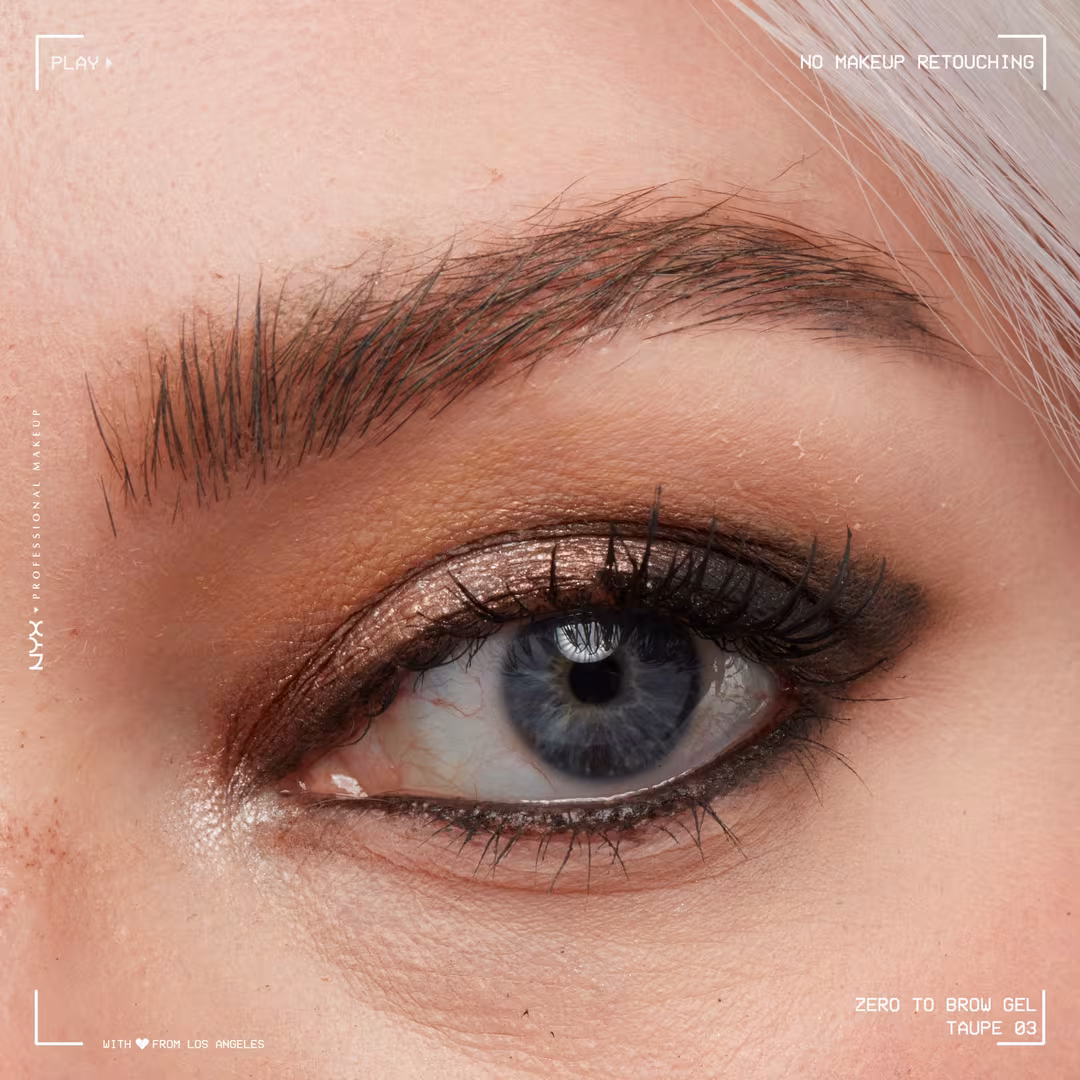 NYX Professional Makeup  Zero to Brow Longwear Eyebrow Gel