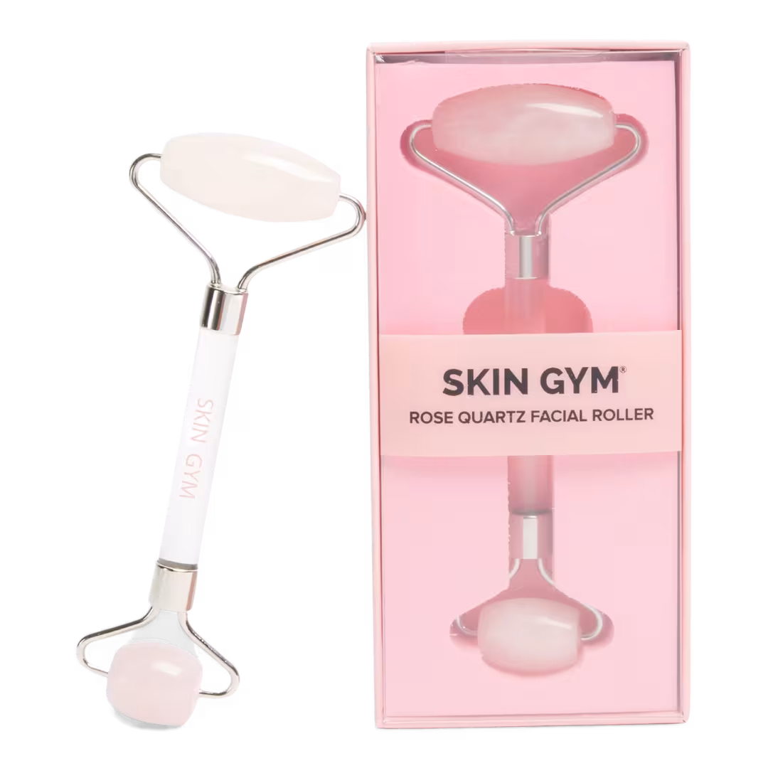 Skin Gym  Rose Quartz Crystal Facial Roller