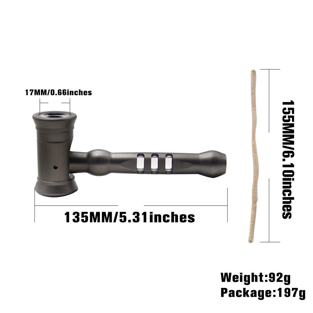 Hammer Metal Smoking Pipe