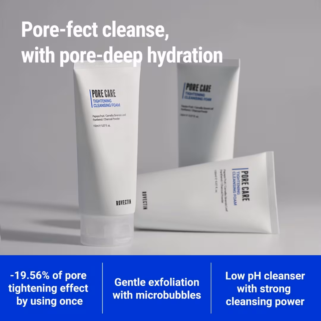 Rovectin  Pore Care Tightening Cleansing Foam
