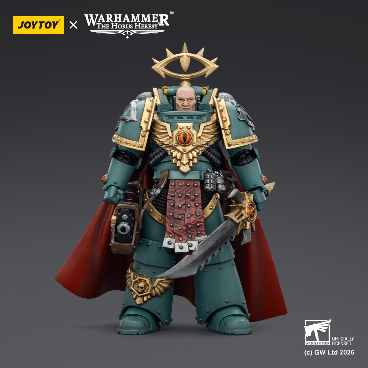 JOYTOY Warhammer The Horus Heresy 1: 18 Sons Of Horus Tybalt Marr and Siege Breaker - JOYTOY WORLD