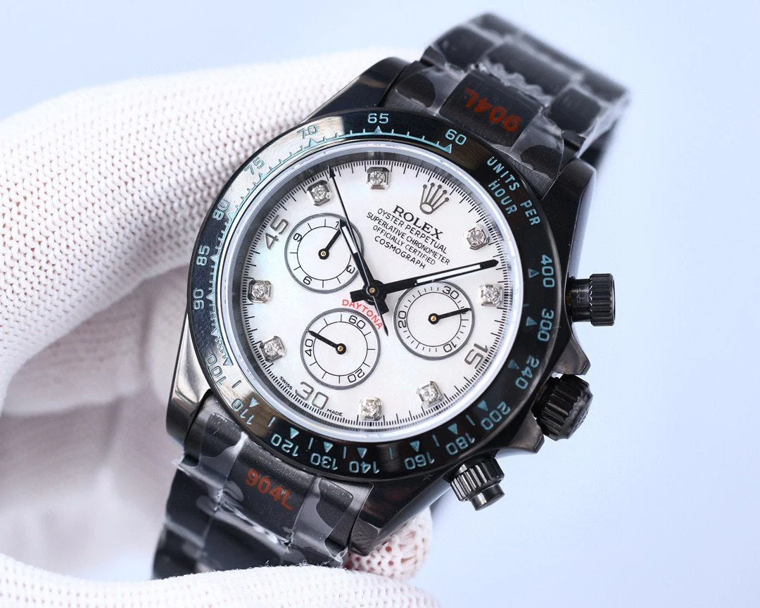 Rolex Watch DAYTONA CUSTOM BLAKEN 40MM BLACK CASE Watch