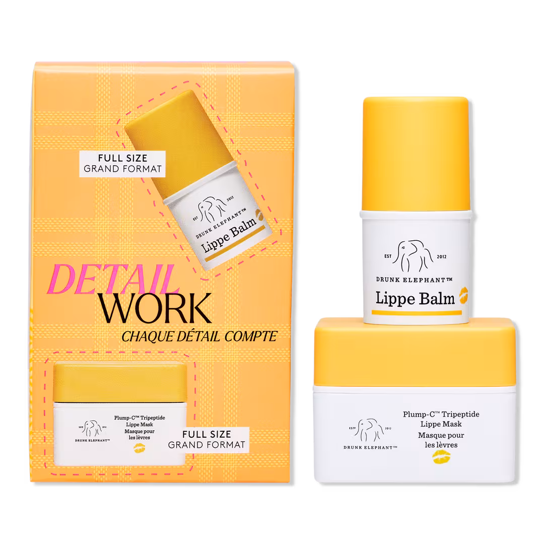 Drunk Elephant  Detail Work: Hydrate and Firm Lip Gift Set