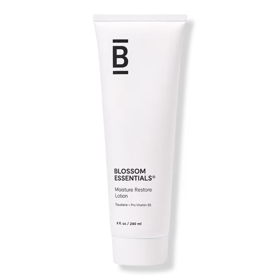 Blossom Essentials  Moisture Restore Body Lotion with Ceramides & Hyaluronic Acid for Dry, Itchy Skin