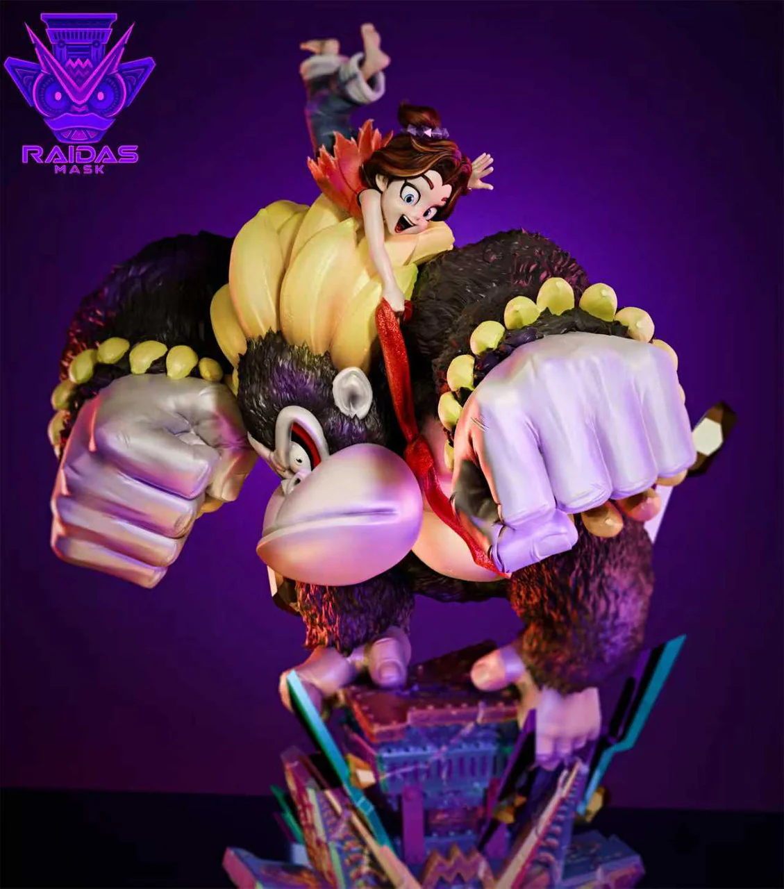 Donkey Kong - Bananza | Resin Statue | by Raidas Mask Studio