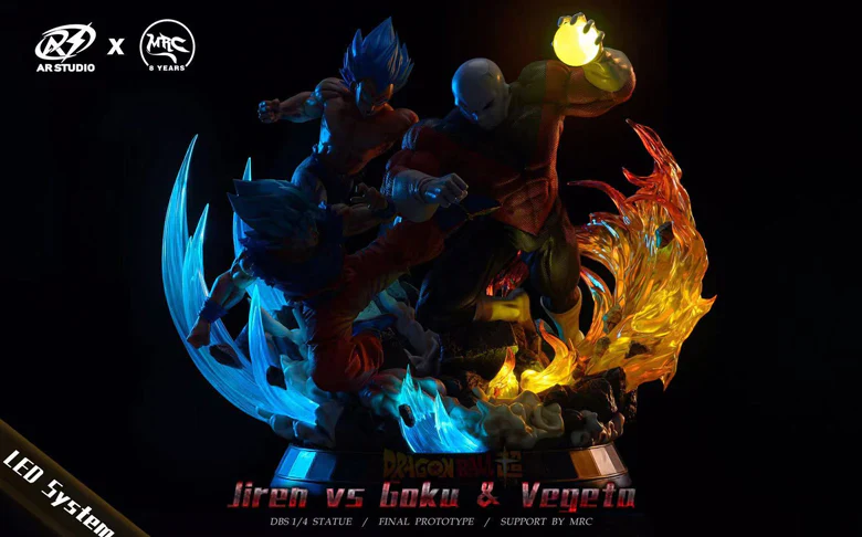 Dragon Ball - MRC Studios x ARS Studios Jiren vs Goku & Vegeta