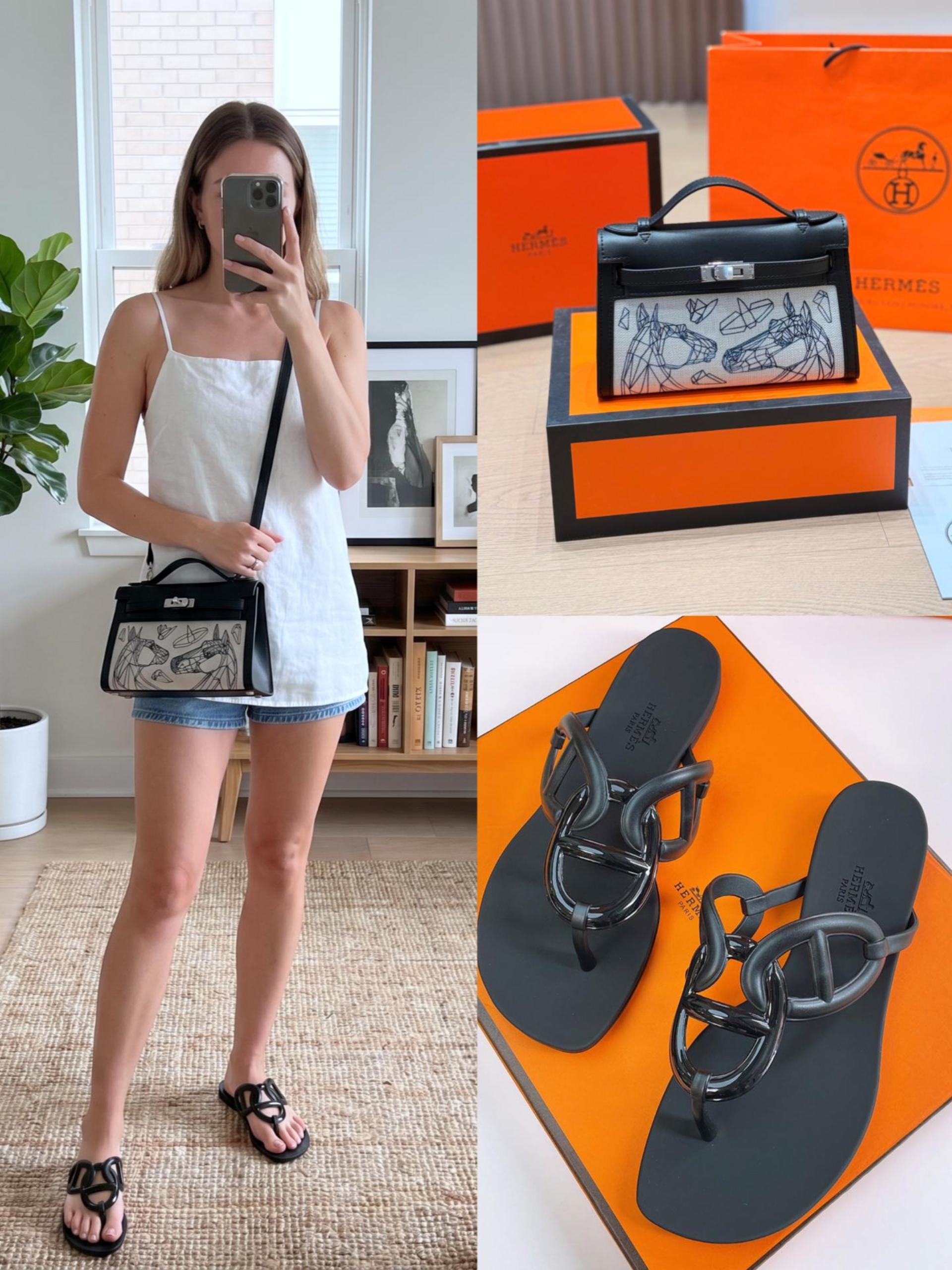 Hermès Shoes & Bag Set