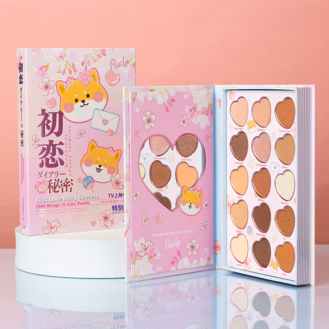 Rude  Chibi Manga Collection 15 Color Palette - First Love Diary Secrets