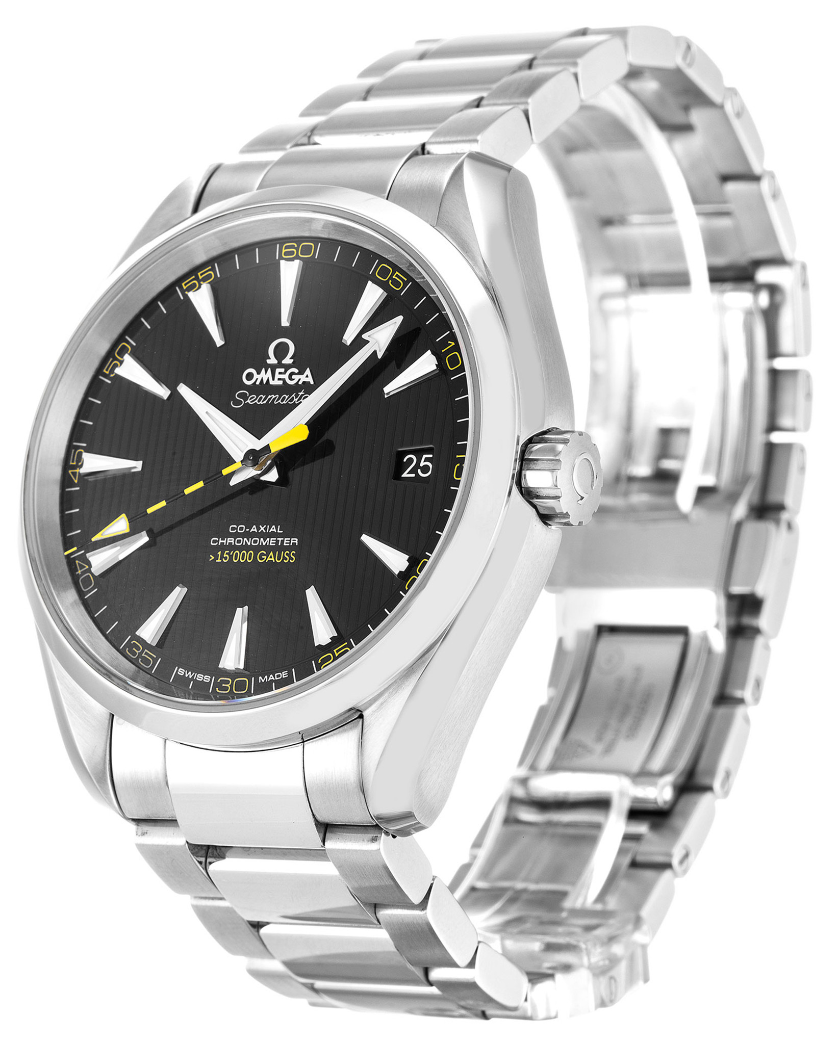 Replica Omega Aqua Terra 150m Gents White Case Stick Markers 231.10.42.21.01.002 41MM