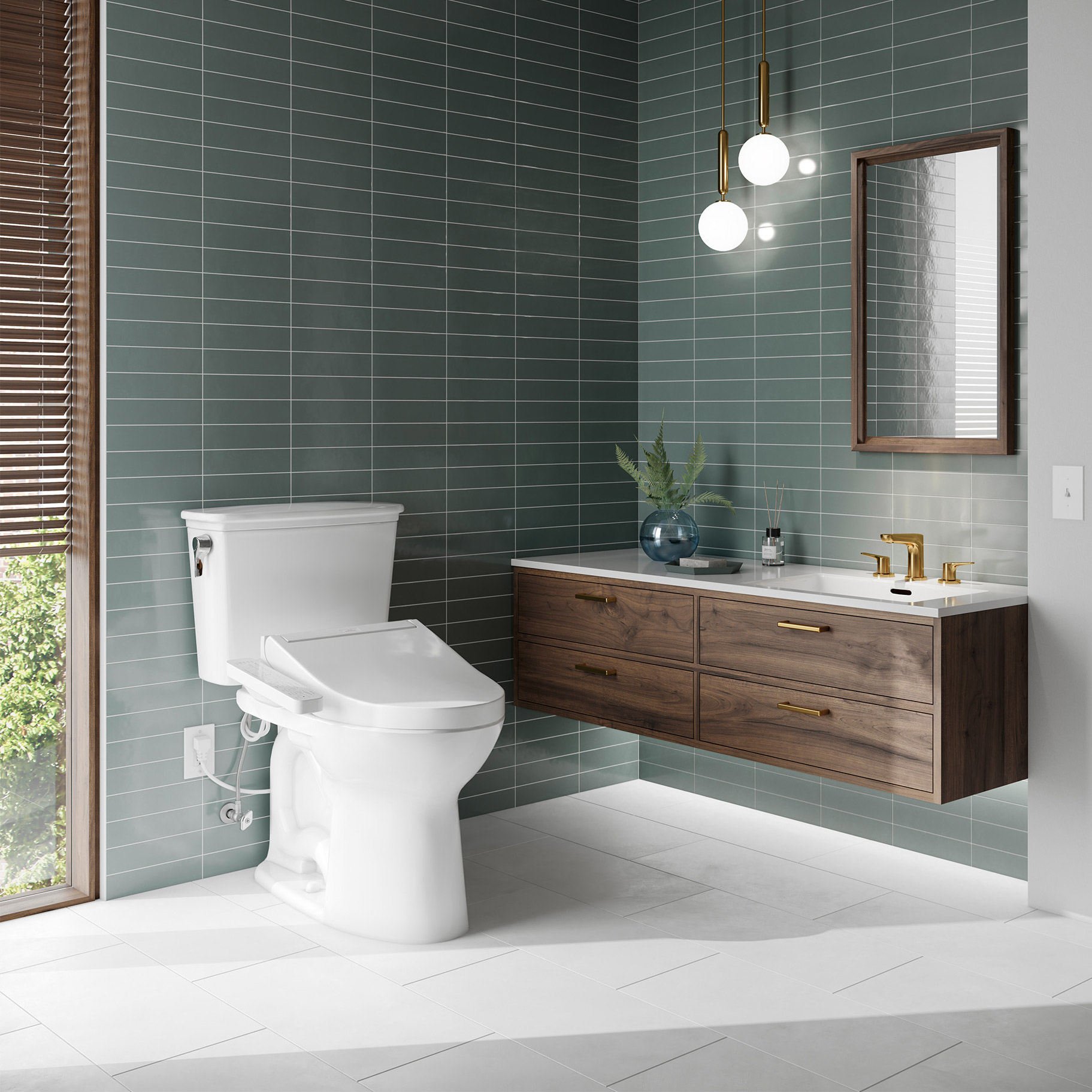TOTO Washlet KC2 Electronic Bidet Seat with SoftClose Lid