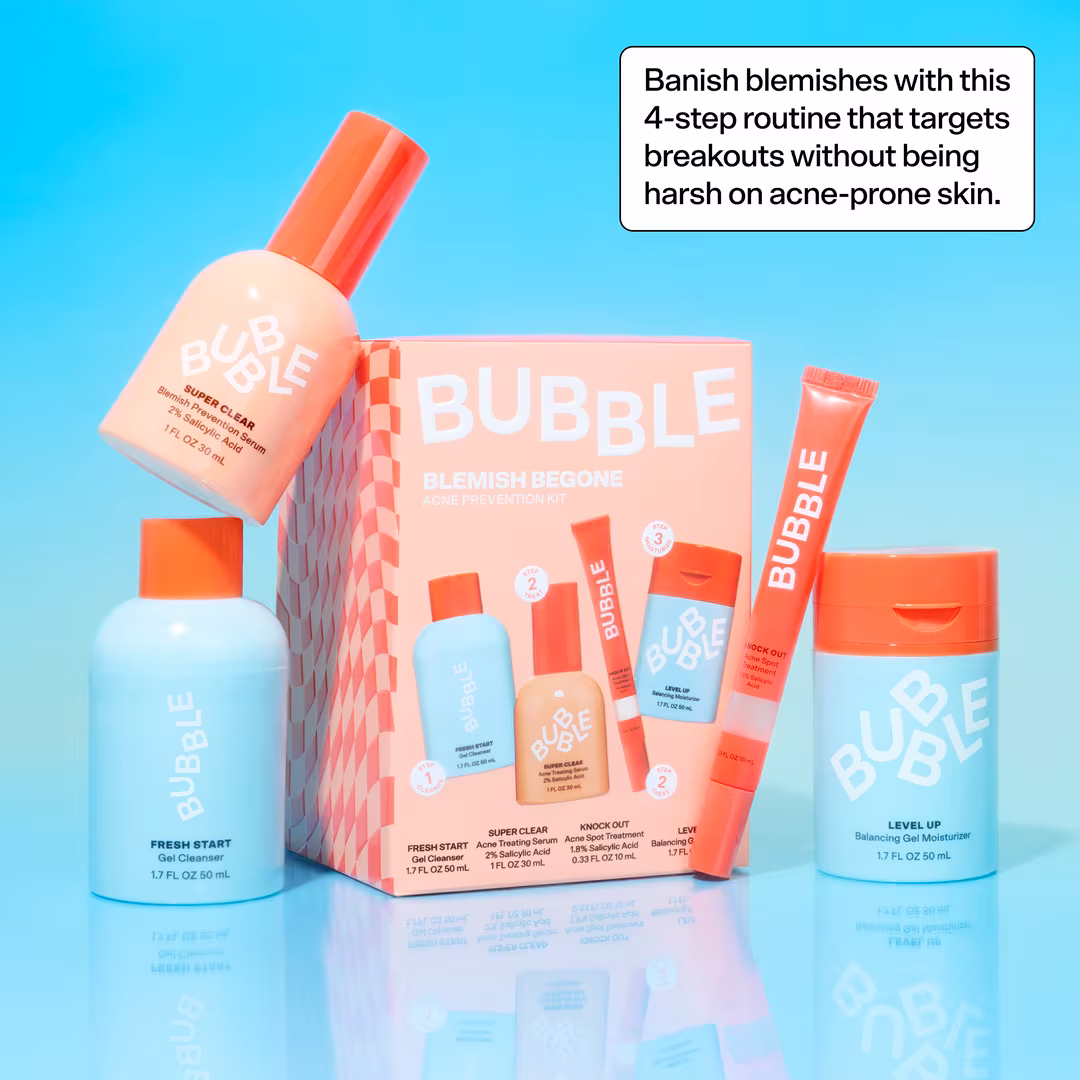 Bubble  Blemish Begone Acne Prevention Kit