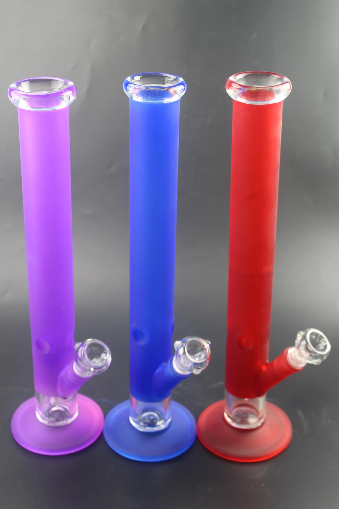17 Straight Tube Glass Bong