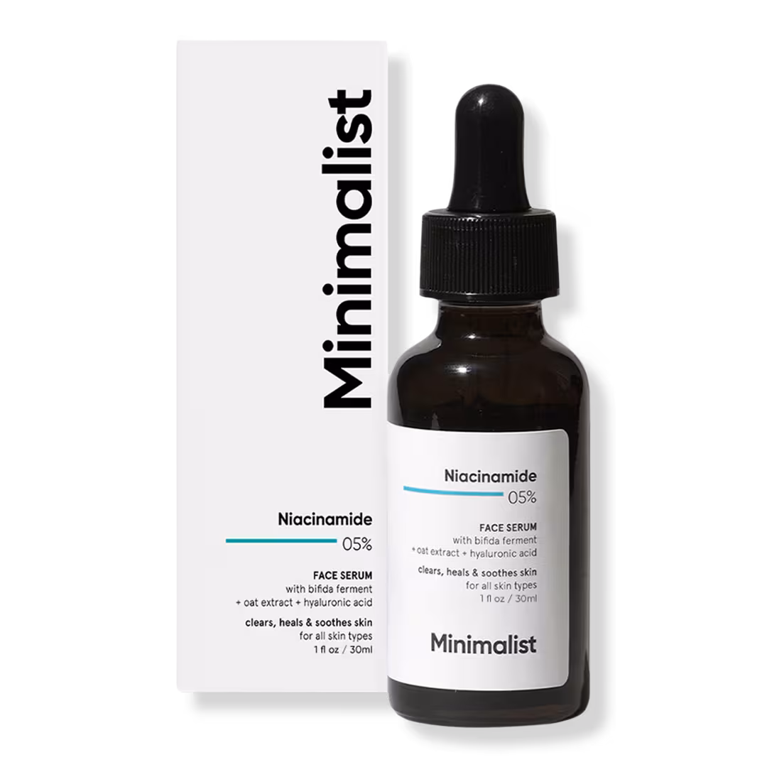 Minimalist  Niacinamide 5% Face Serum with Hyaluronic Acid