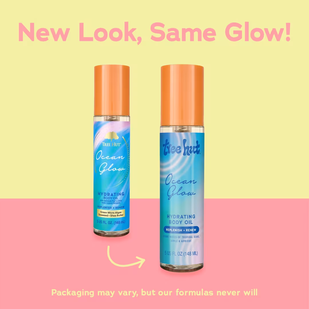 Tree Hut  Ocean Glow Hydrating Body Oil