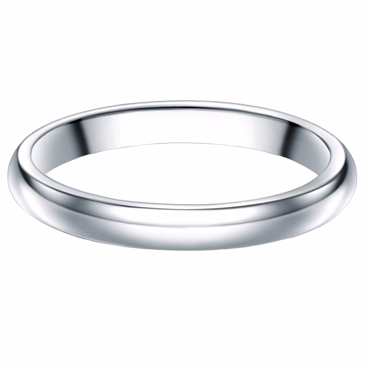 Ring aus Sterling Silber in silber