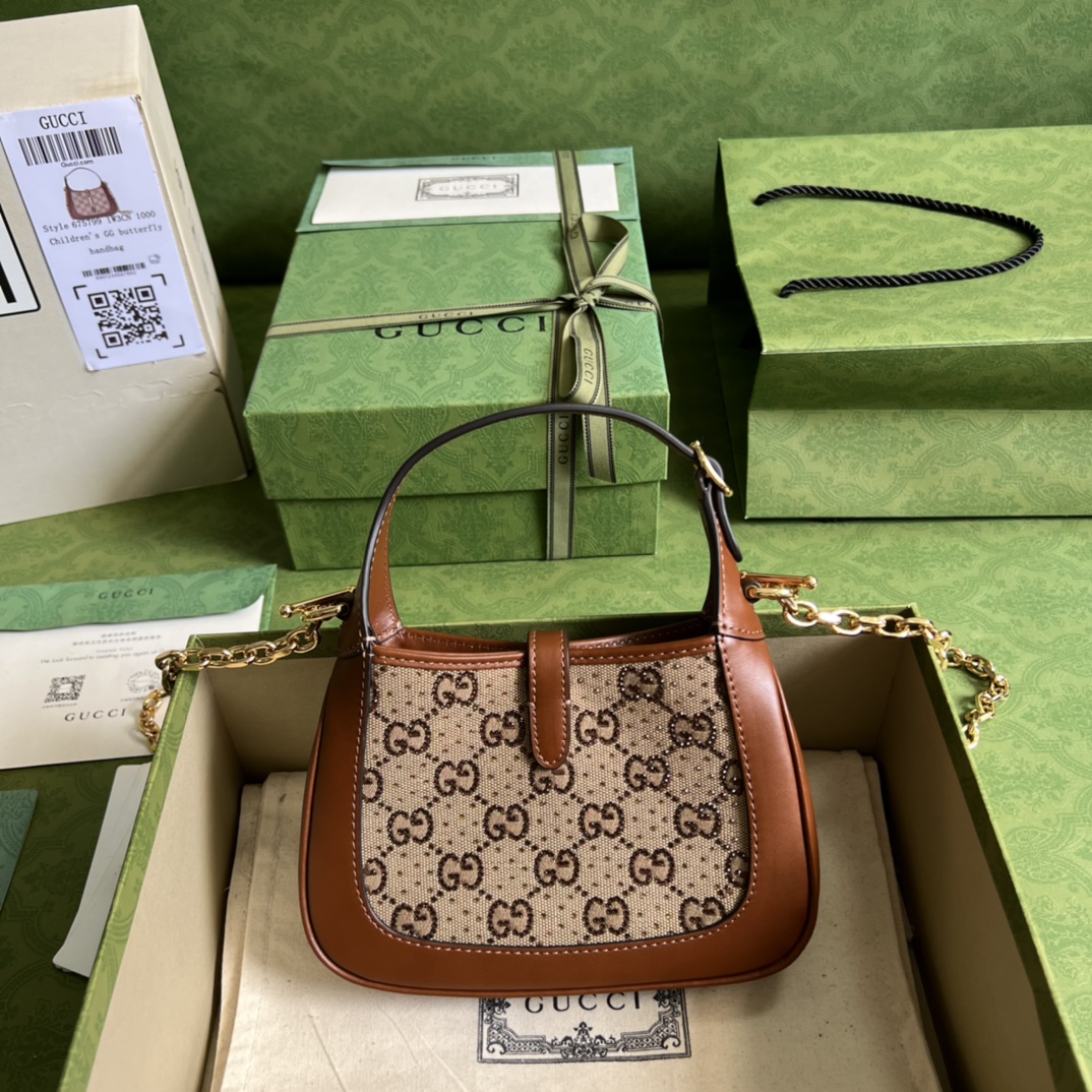 Gucci Jackie 1961 mini GG shoulder bag 675799